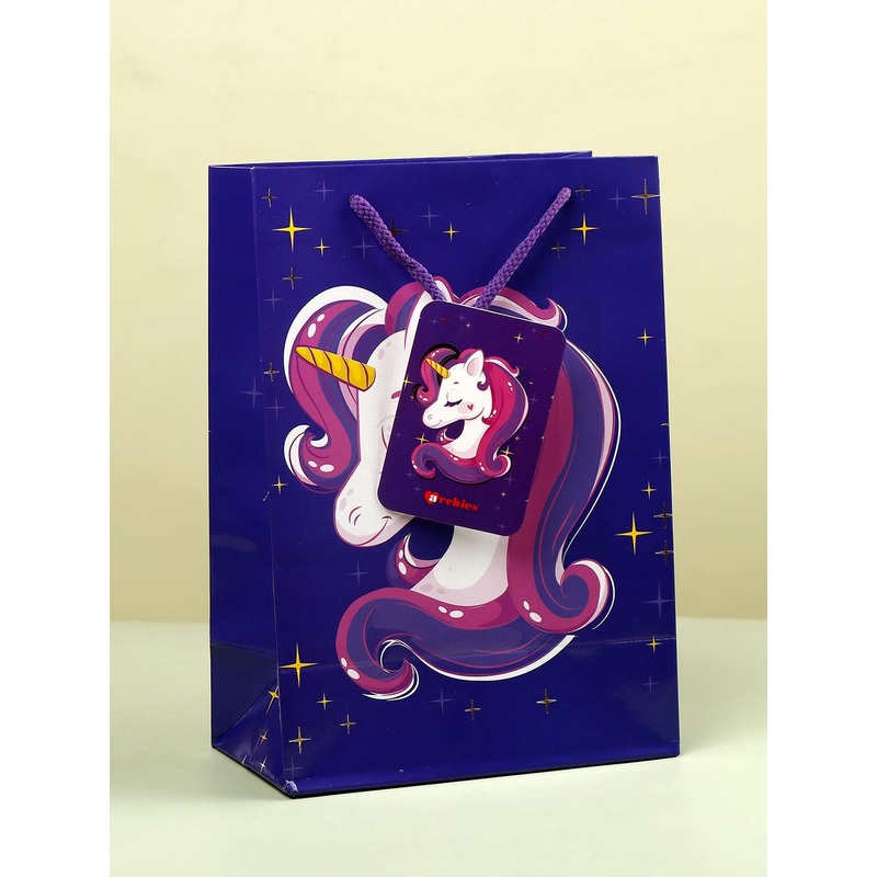 Archies Printed Shopper Sling Bag with Tasselled