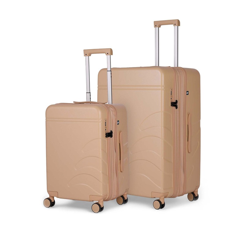 Assembly Unisex Set Of 2 Flowe Luggage Trolley Bag