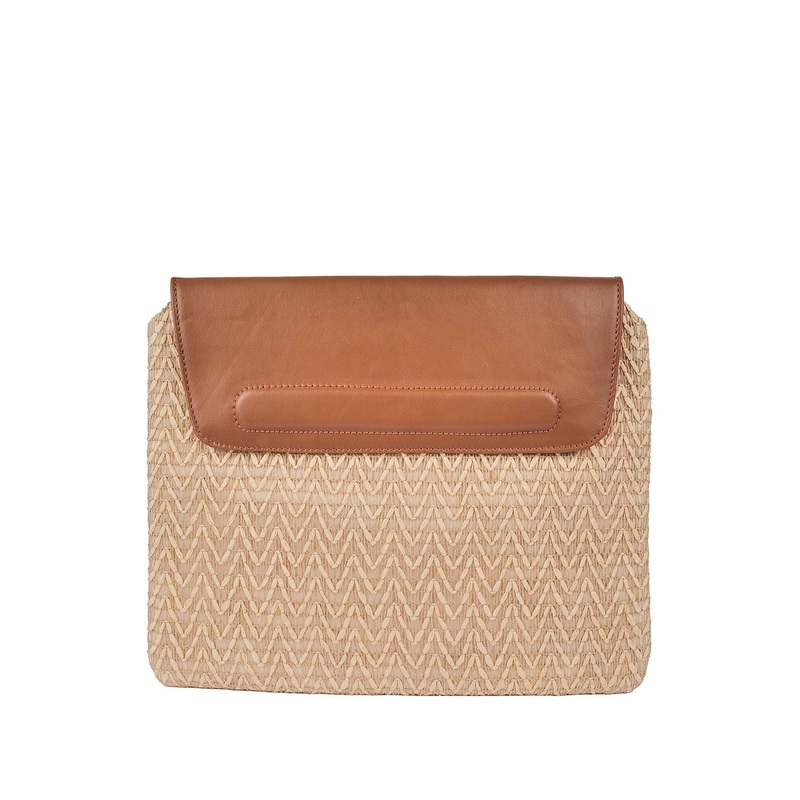 Avake Unisex Textured Premium Raffia build Laptop Sleeve