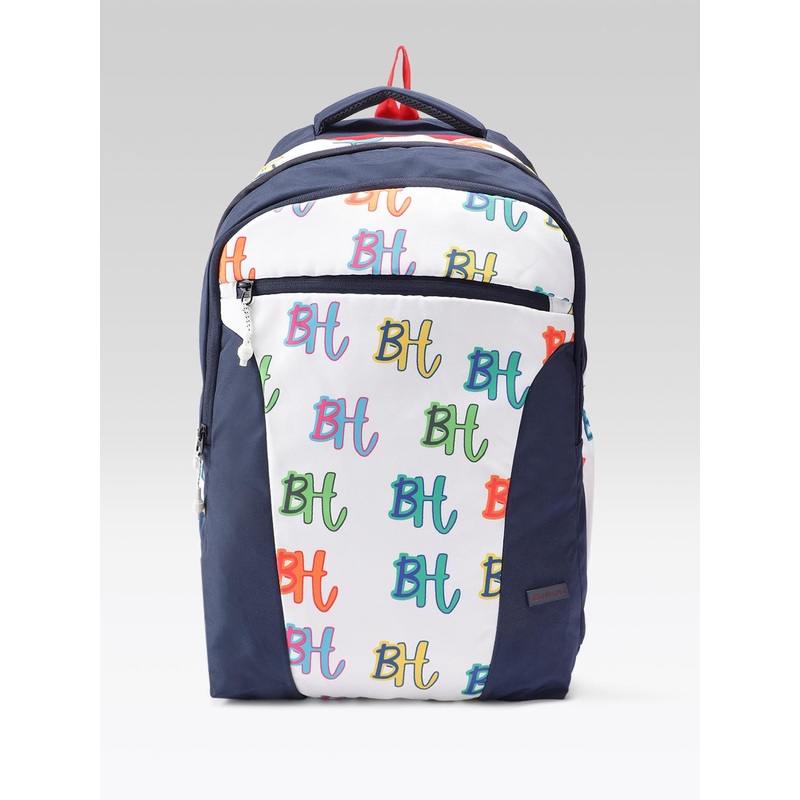 BAD HABIT Unisex Brand Logo 18Inch Laptop Backpack