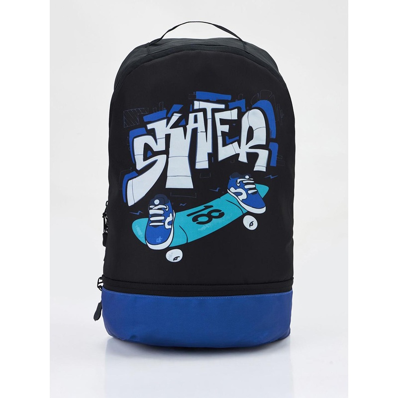 Bewakoof Unisex Graphic Skater Printed Backpack