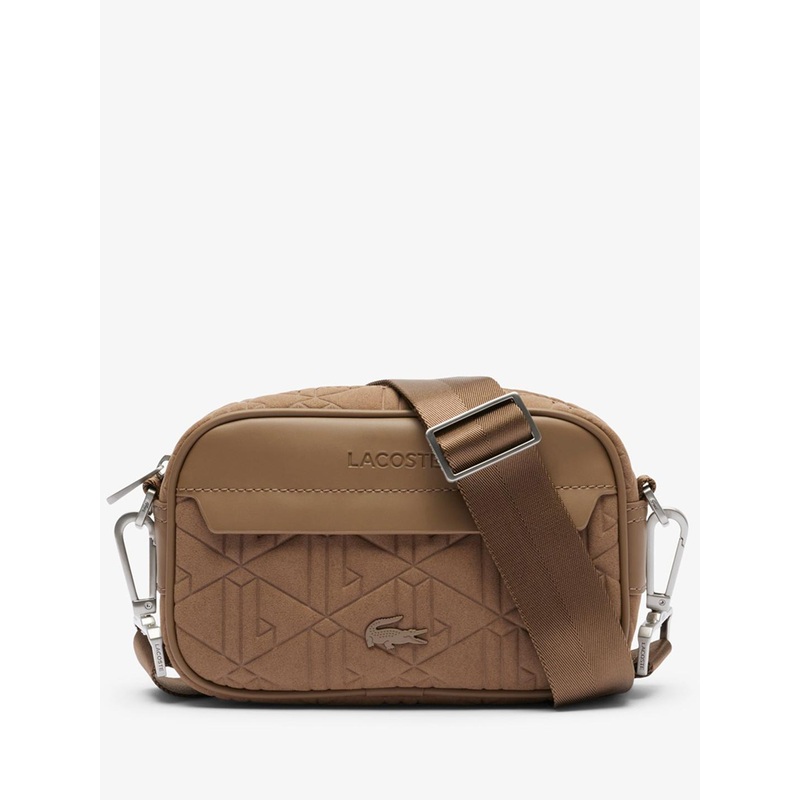 Lacoste Men Detachable Sling Strap Reporter Messenger Bag