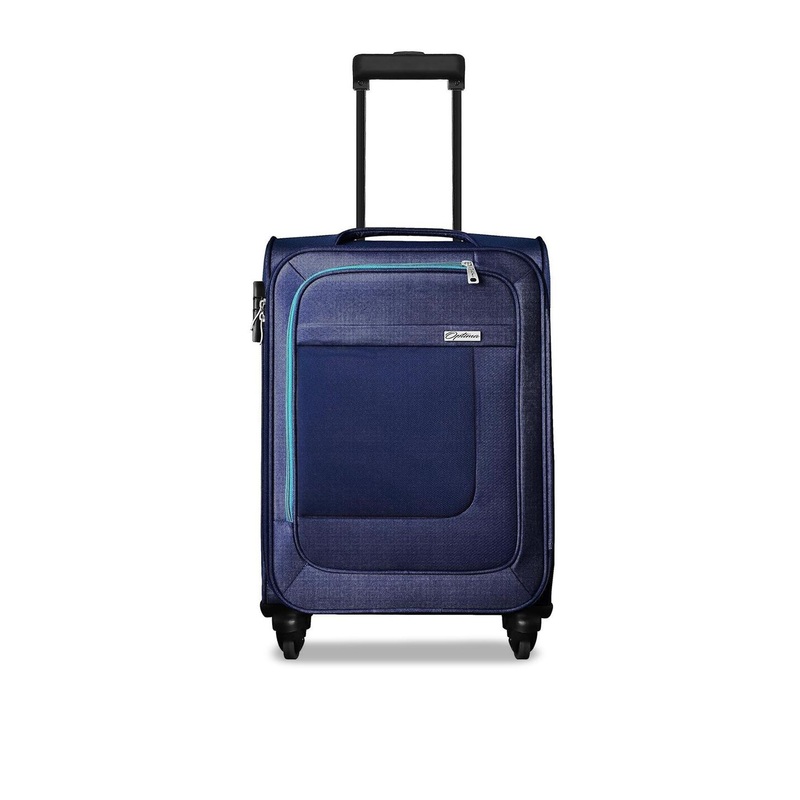 Optima Unisex Padded Soft Sided Cabin Trolley Bag
