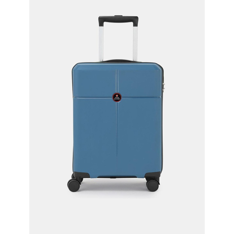 SWISS MILITARY Jazz Lightweight & Stylish Cabin Trolley bag with 3-Dial Lock