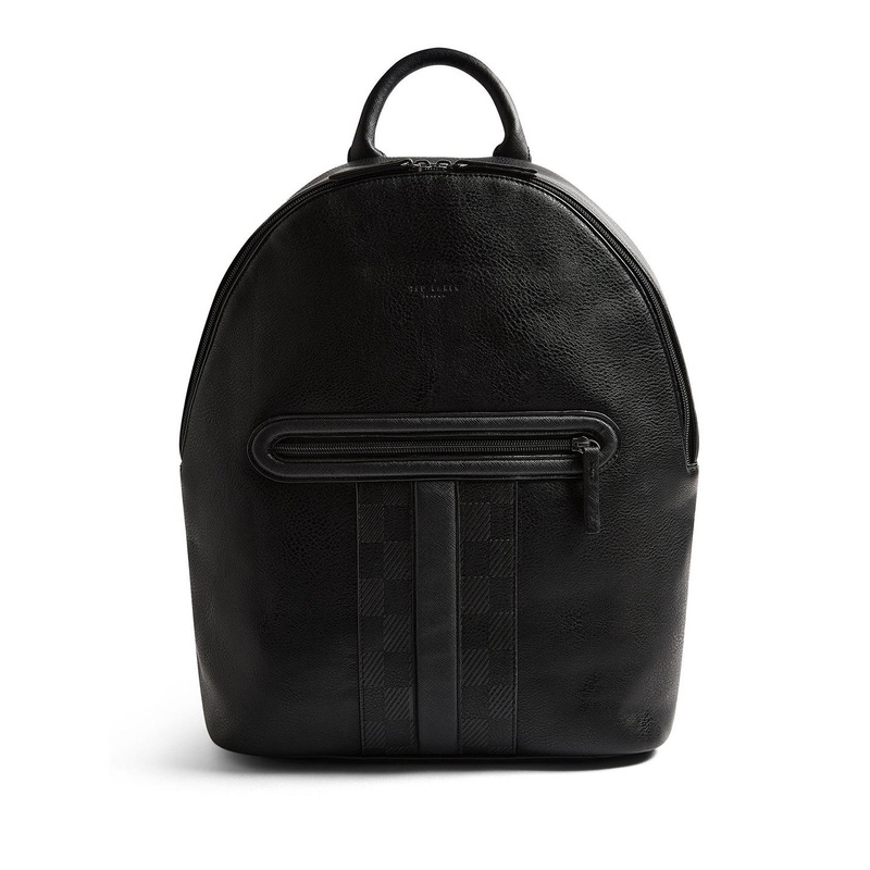 Ted Baker Men Solid Ergonomic Backpack
