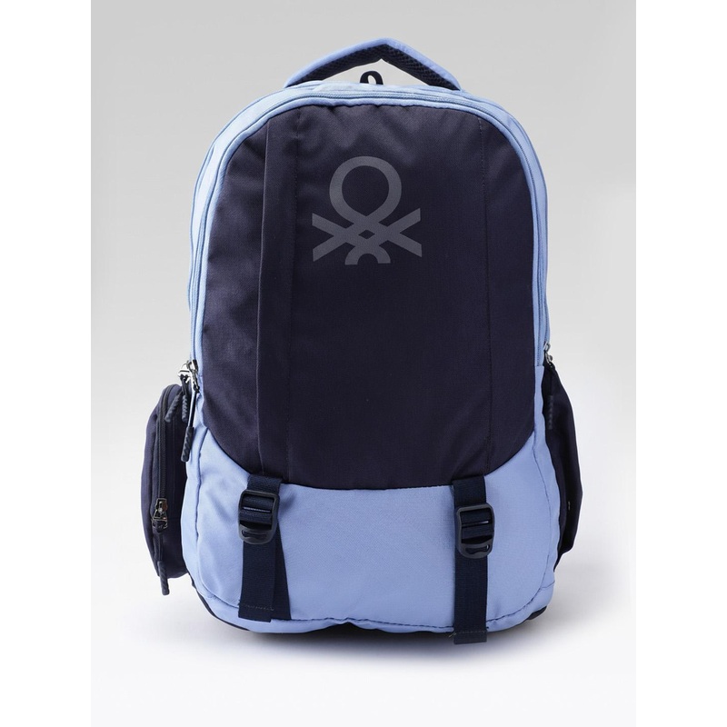United Colors of Benetton Men Colourblocked Backpack