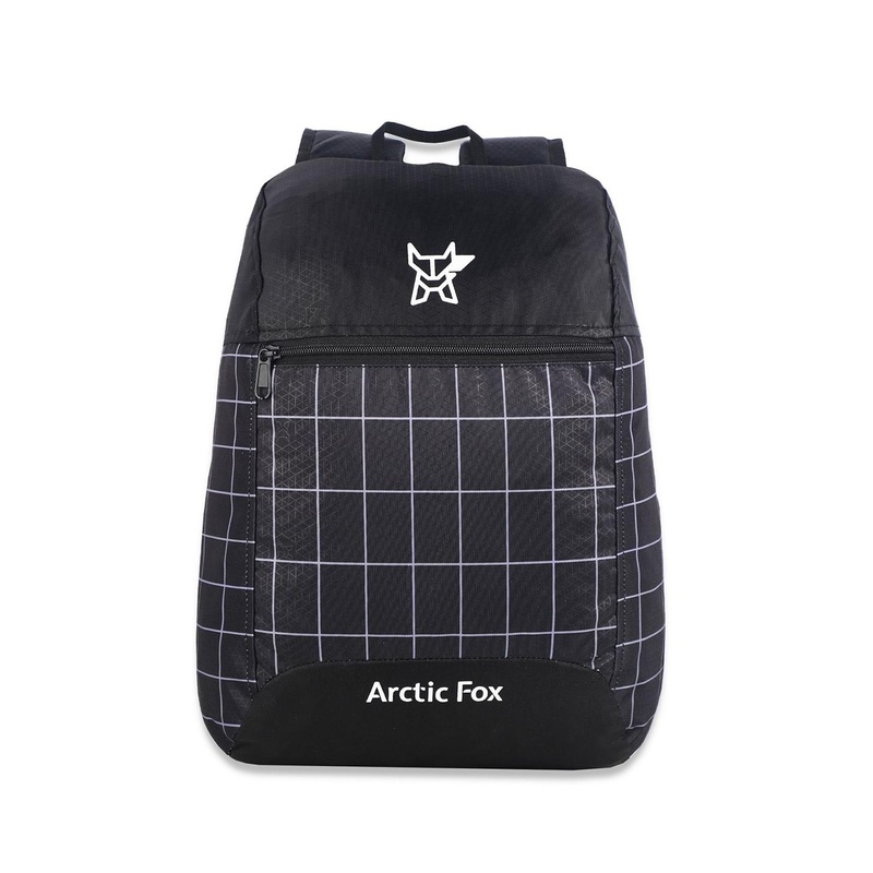 Arctic Fox Unisex Brand Logo Backpack with Compression Straps