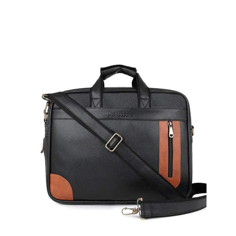 DATASCHE Unisex Colourblocked Two Handles Laptop Bag