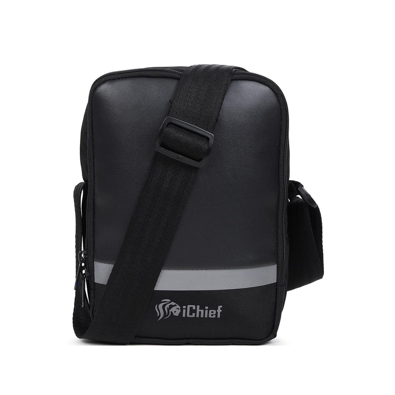 ICHIEF Men Solid Compact Crossbody Sling Bag