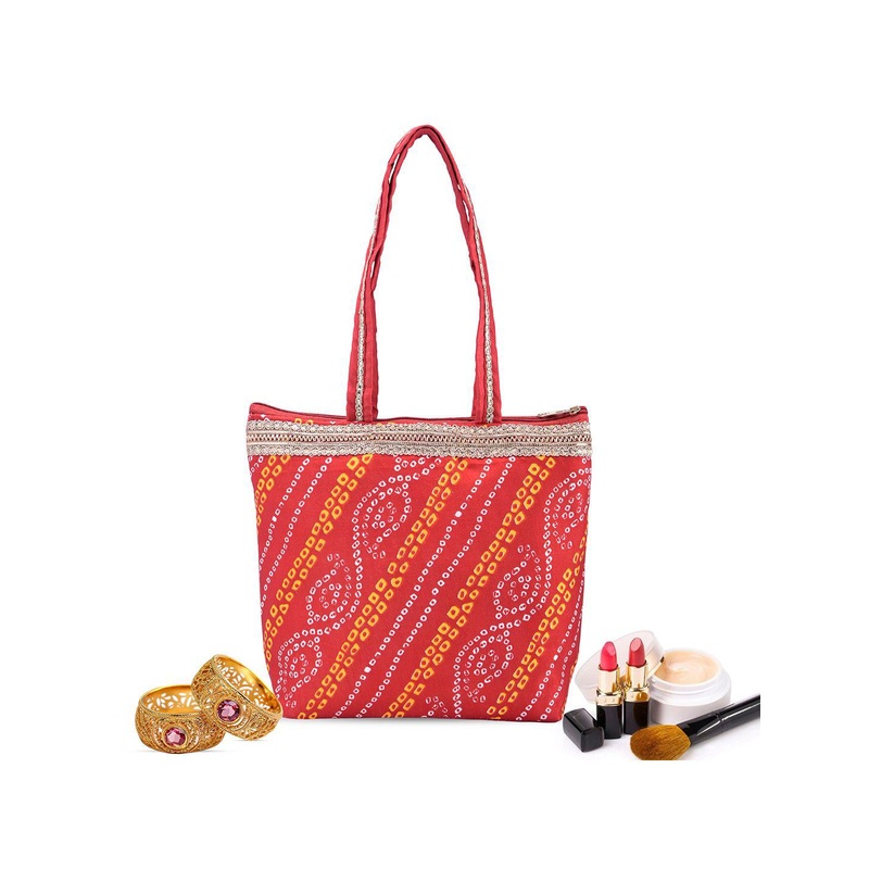 Kuber Industries Ethnic Motifs Structured Women & Girls Shoulder Hand Bag