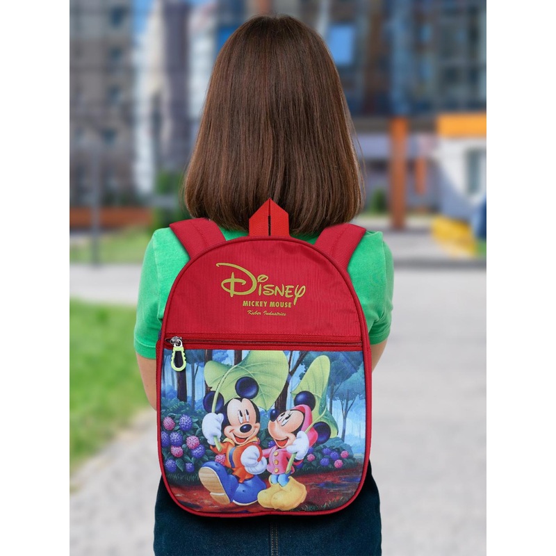 Kuber Industries Polyster Waterproof Disney Mickey & Minnie Mouse girls school bag new