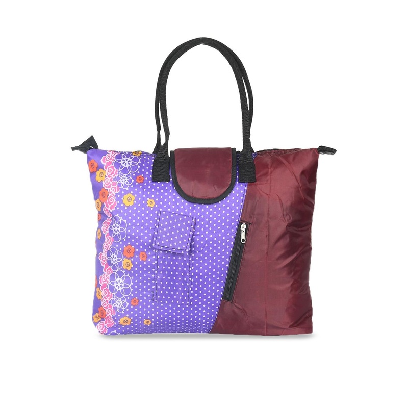 Kuber Industries Printed Swagger Handheld Canvas Bag