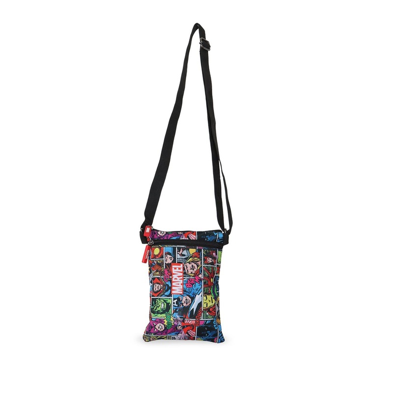 NOVEX Unisex Graphic Printed Structured Sling Bag