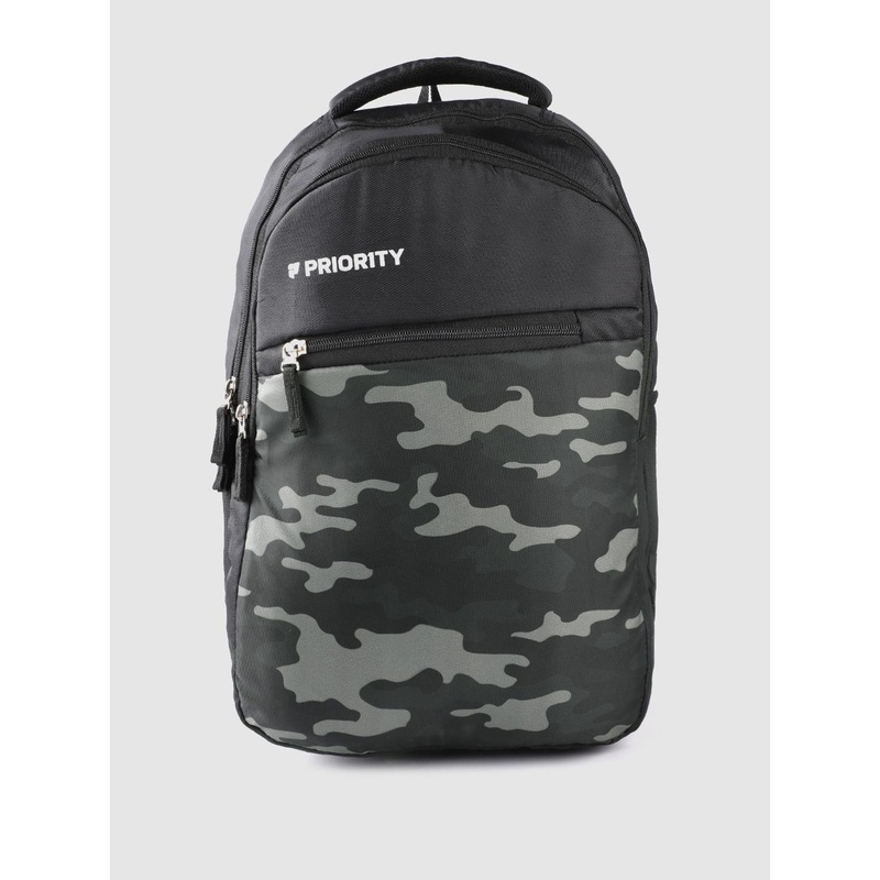 Priority Unisex Camouflage Backpack- 28L