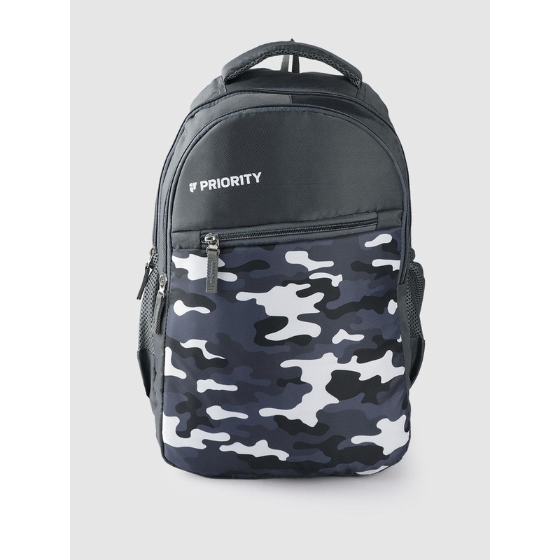 Priority Unisex Camouflage Printed Backpack – 28 L