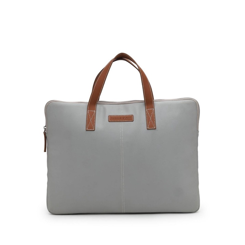 Thomas Scott Men Textured PU Laptop Sleeve