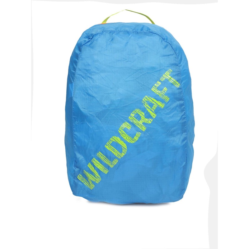 Wildcraft Unisex Blue Pac n Go Printed Backpack