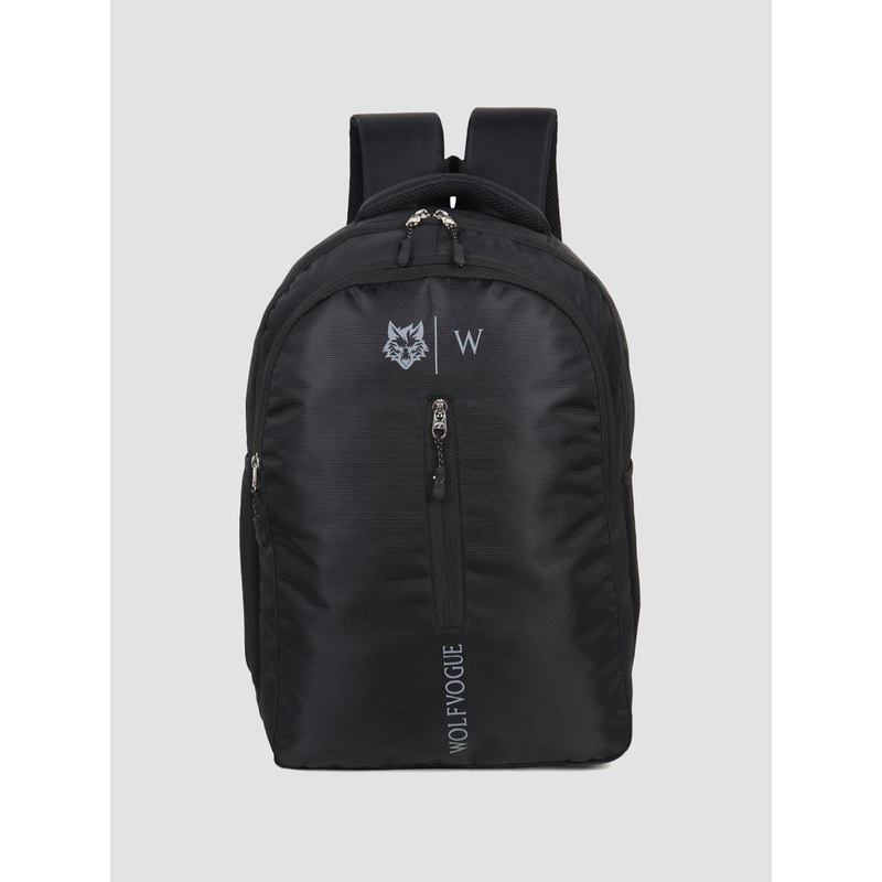 Wolfvogue Unisex Brand Logo Backpack