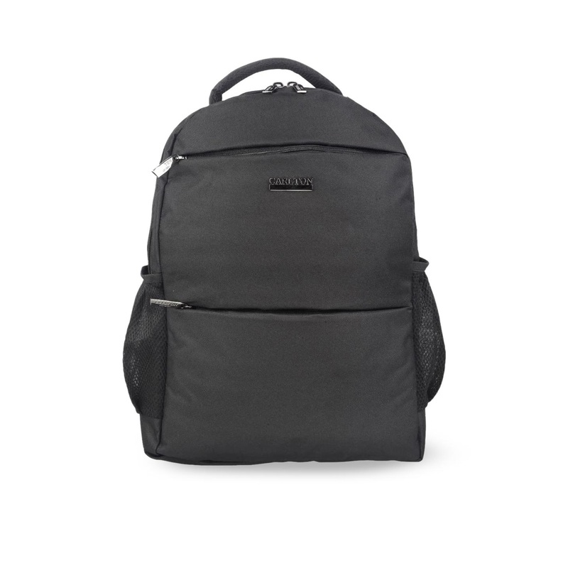 Carlton London Unisex Black Backpack 23 Litres