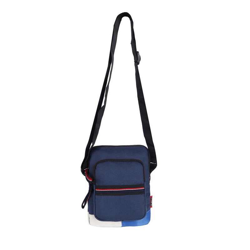 Gear Navy Blue & Red Messenger Bag