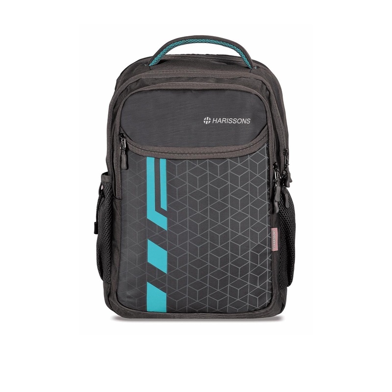 Harissons Unisex Geometric Printed Padded Backpack