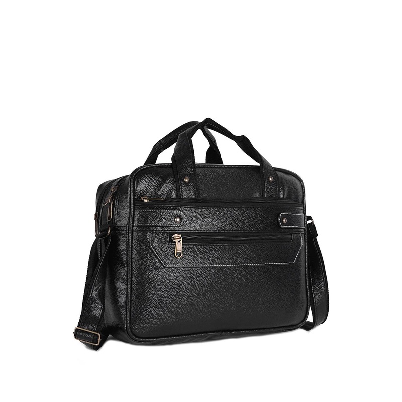 PARSLEY Men Textured Laptop Messenger Bag