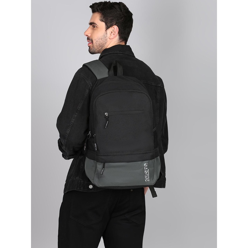 The Roadster Lifestyle Co. Unisex Colorblocked Laptop Backpack 30 L