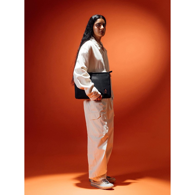 DailyObjects Monkey Shoulder x DO Black Skipper Sleeve Medium For MacBook Air\u002FPro 33.02cm