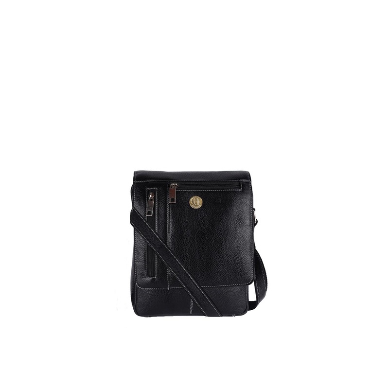 HiLEDER Unisex Pure Leather Cross Body Sling Messenger Bag