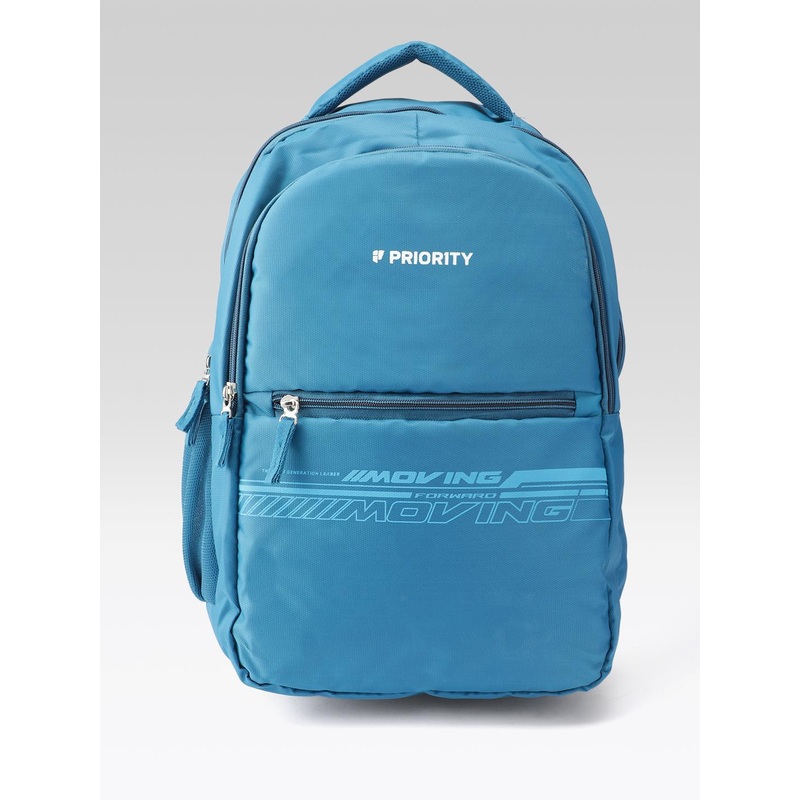 Priority Unisex Typography Backpack 31.34L