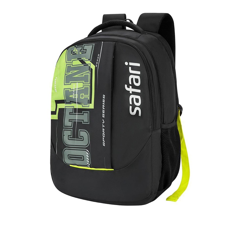 Safari Unisex Typography Printed School  Backpack