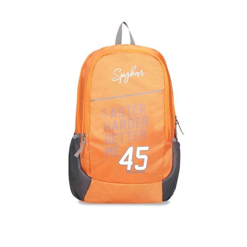 SPYKAR Typography Printed Medium Backpack
