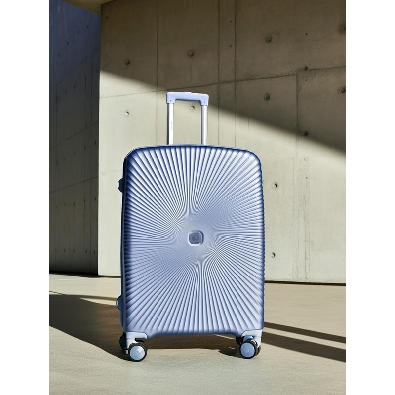 The Roadster Life Co. Textured 360 Degree Rotation Medium Trolley Bag 74.93L