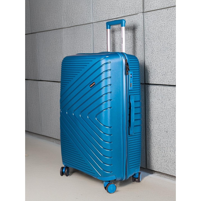 The Roadster Life Co. Textured Hard Sided Large Trolley Bag – 118.13 L