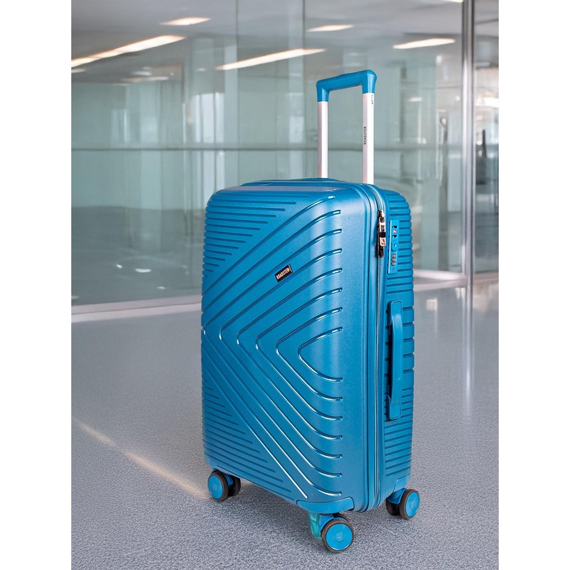 The Roadster Life Co. Textured Hard Sided Medium Trolley Bag – 74.93 L