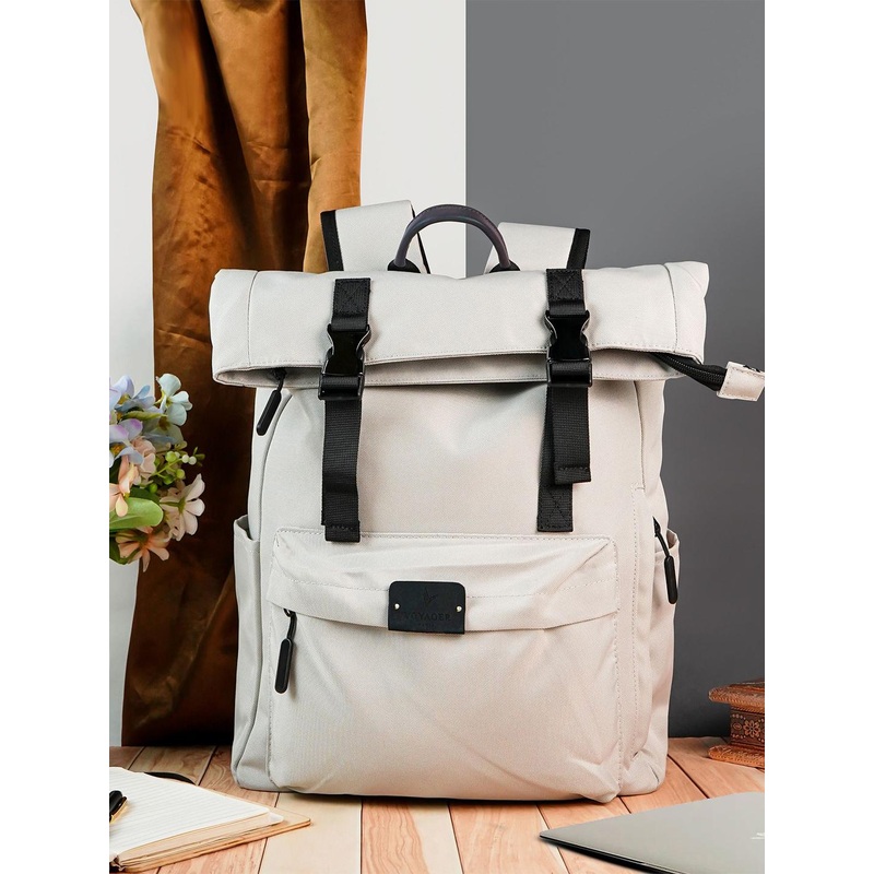 VOYAGER PARIS Unisex Backpack with Anti-Theft
