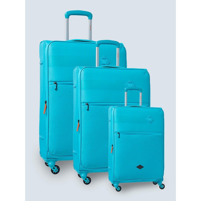 Wildcraft Unisex Dorado Set of 3 Soft Sided Suitcases