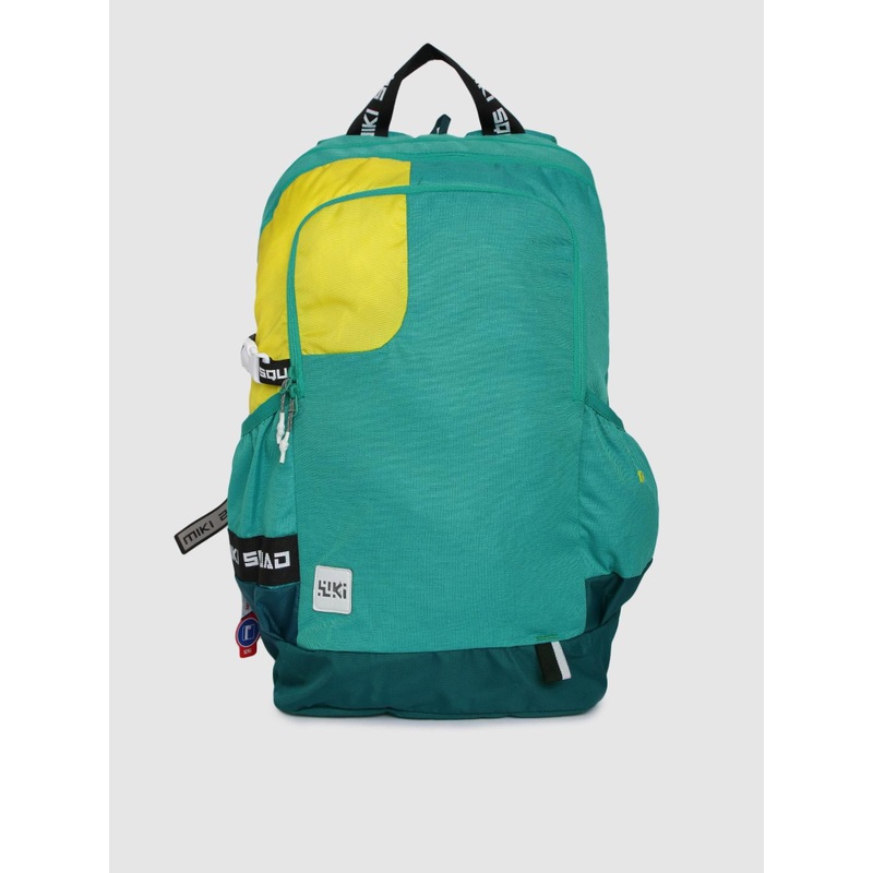 Wildcraft Unisex Lime Green & Yellow SQUAD 2 Canvas Solid Backpack