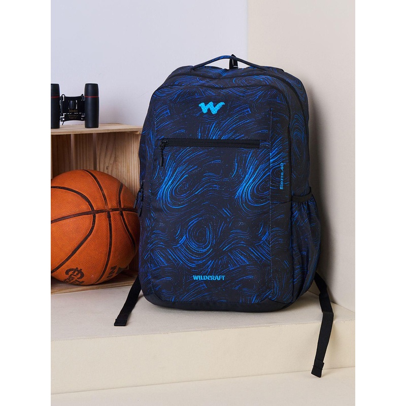 Wildcraft Unisex Printed Backpack with Compression Straps