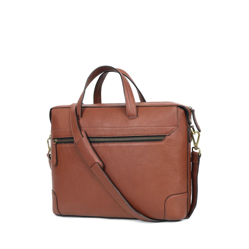 Celtic Unisex Two Handled Leather Laptop Sleeve