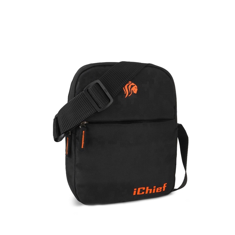 ICHIEF Men Textured Crossbody Mini Sling Bag