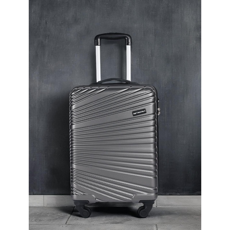 Metronaut Hard-Sided Textured 4 Wheels 360-Degree Rotation Cabin Trolley Bag- 46 cm