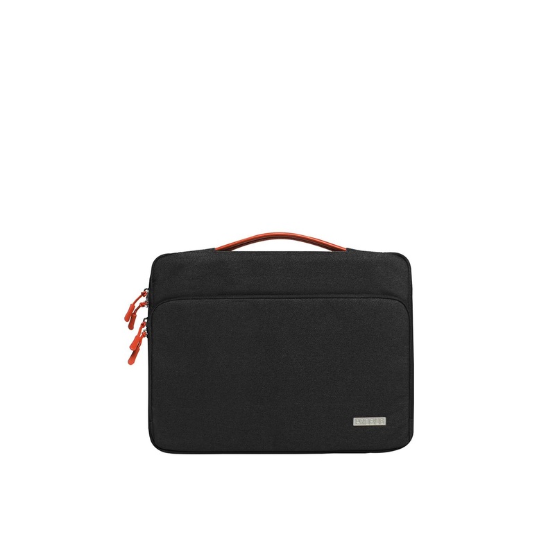 PROBUS Unisex Black & Brown Laptop Bag