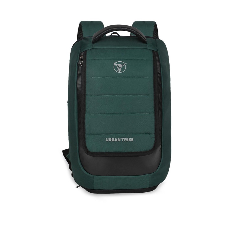 URBAN TRIBE Unisex Teal Green & Black Backpack