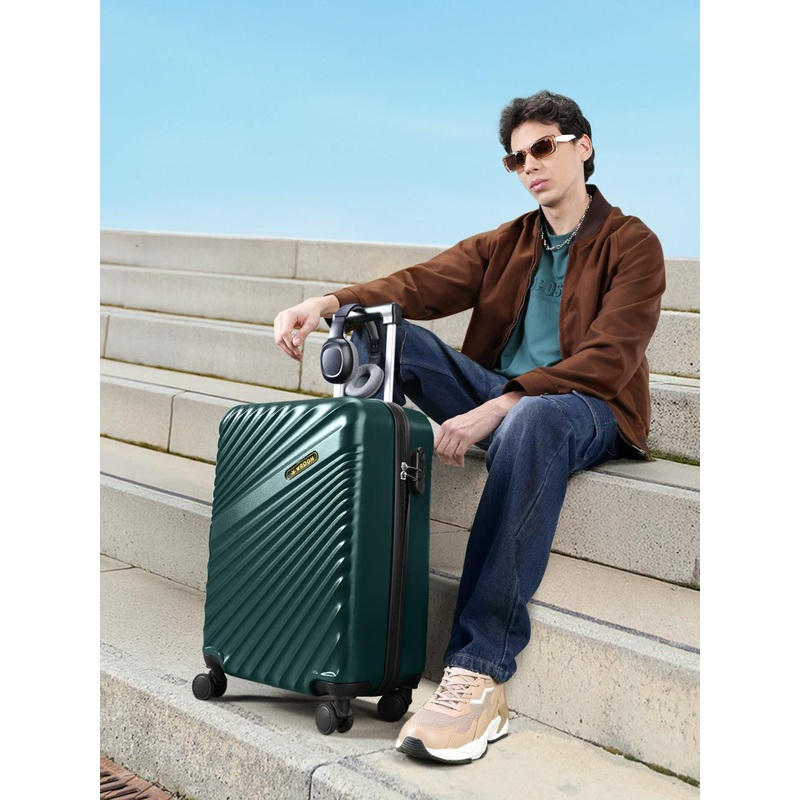 WROGN Maverick 8 Wheel Hard Cabin Trolley Suitcase – 20 Inch – 44 L