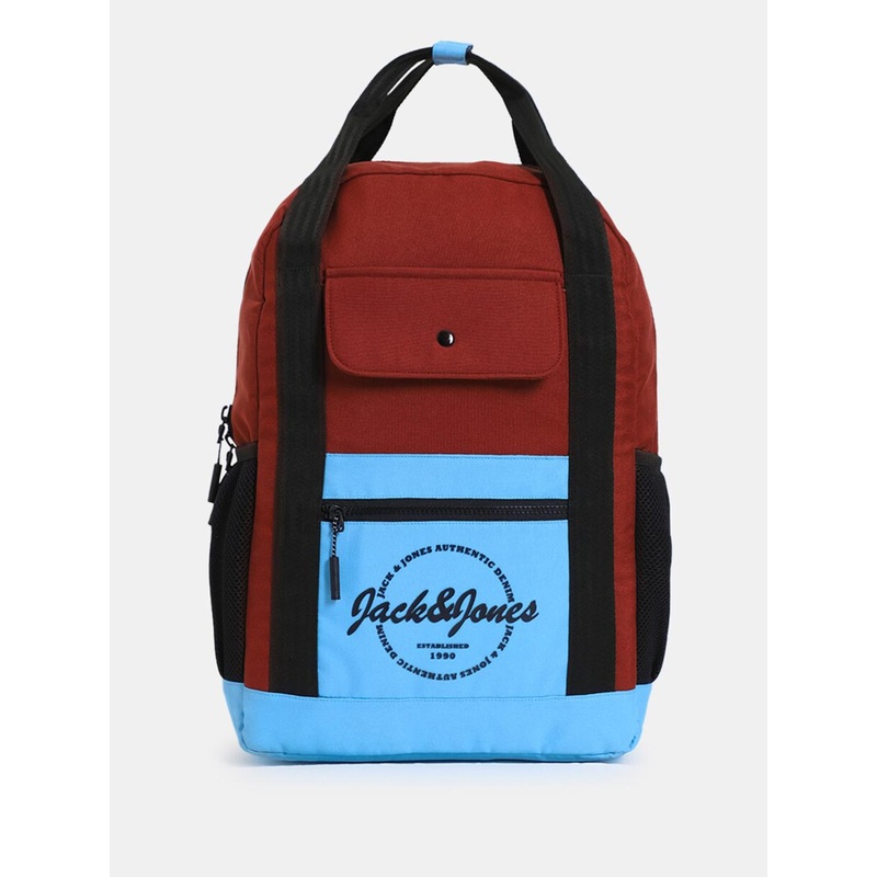 Jack & Jones Men Colourblocked Backpack Up to 15 inch