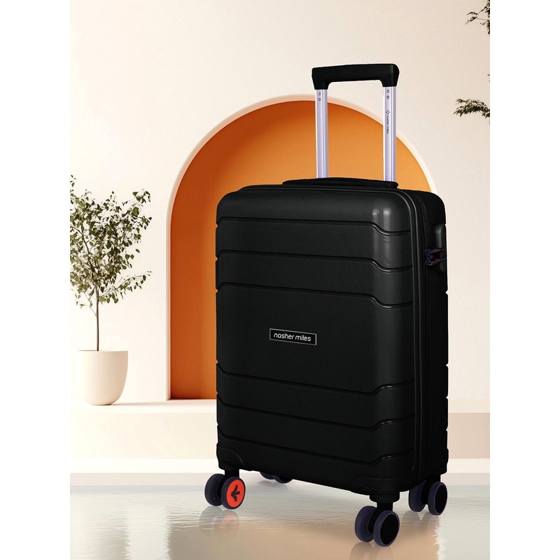 Nasher Miles Lisbon Patterned Hard-Sided Cabin Trolley Bag