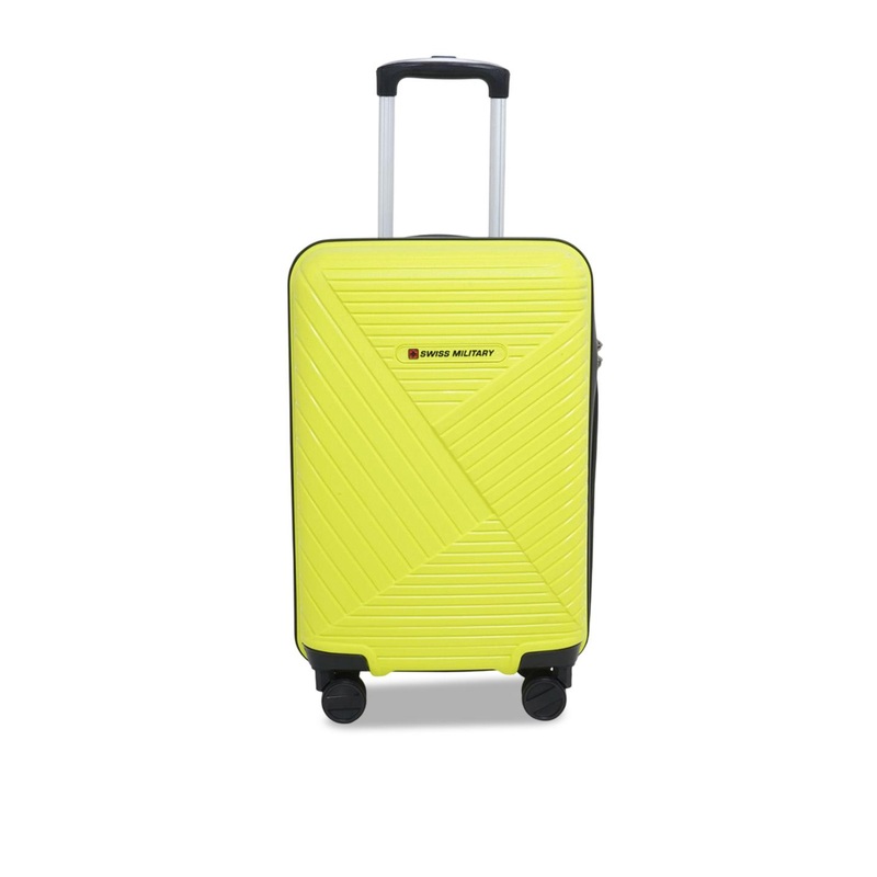 SWISS MILITARY Zurich Spinner Hard Sided Cabin Trolley Suitcase