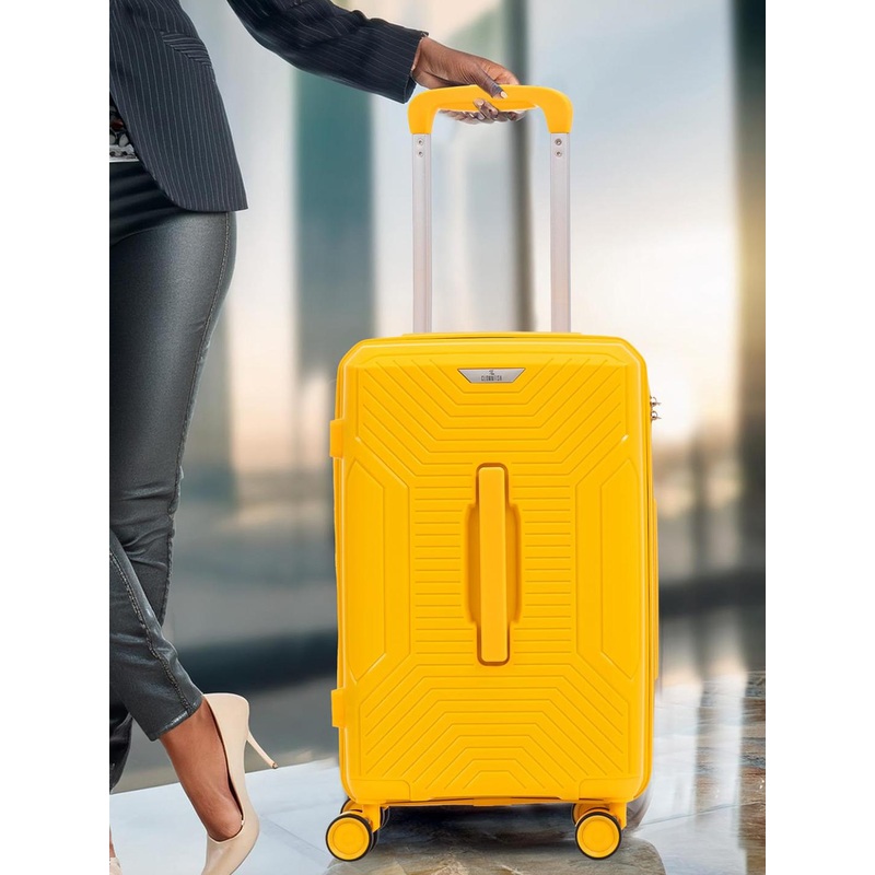 THE CLOWNFISH Skyroller Series Hard Sided Cabin Trolley Bag