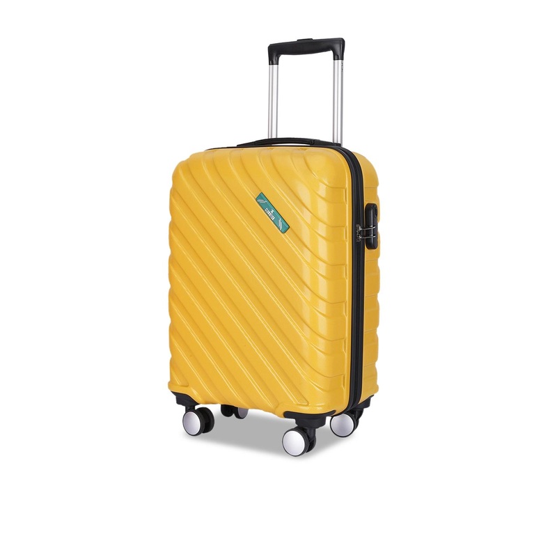 THE CLOWNFISH Wanderwheels Hard-Sided Textured Large Trolley Suitcase